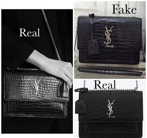 real vs fake ysl purse|authentic ysl dust bag.